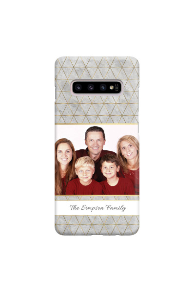 SAMSUNG - Galaxy S10 Plus - 3D Snap Case - Happy Family