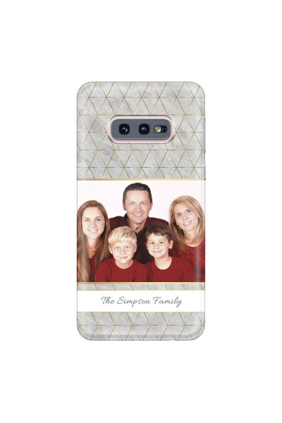 SAMSUNG - Galaxy S10e - Soft Clear Case - Happy Family
