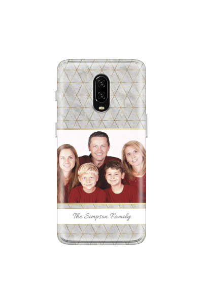 ONEPLUS - OnePlus 6T - Soft Clear Case - Happy Family
