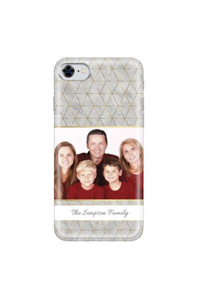 APPLE - iPhone 8 - Soft Clear Case - Happy Family
