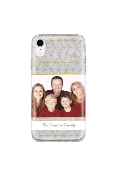 APPLE - iPhone XR - Soft Clear Case - Happy Family