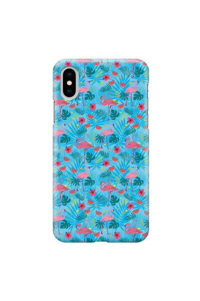 APPLE - iPhone XS Max - 3D Snap Case - Tropical Flamingo IV