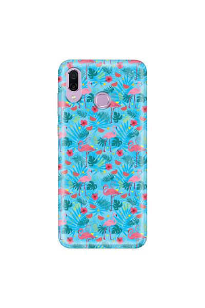 HONOR - Honor Play - Soft Clear Case - Tropical Flamingo IV