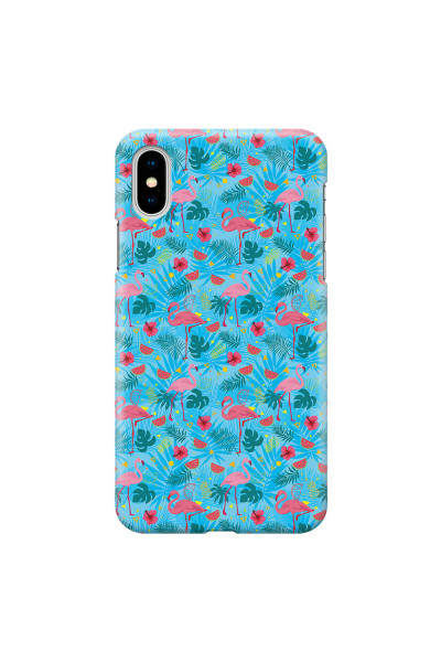 APPLE - iPhone X - 3D Snap Case - Tropical Flamingo IV