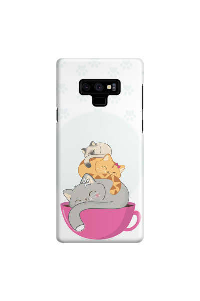 SAMSUNG - Galaxy Note 9 - 3D Snap Case - Sleep Tight Kitty