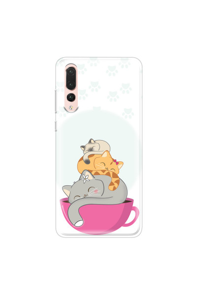 HUAWEI - P20 Pro - Soft Clear Case - Sleep Tight Kitty