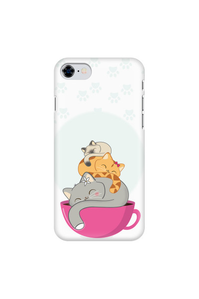 APPLE - iPhone 8 - 3D Snap Case - Sleep Tight Kitty