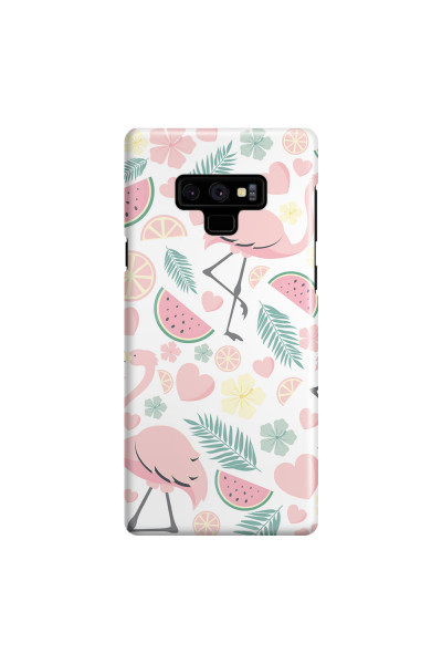 SAMSUNG - Galaxy Note 9 - 3D Snap Case - Tropical Flamingo III