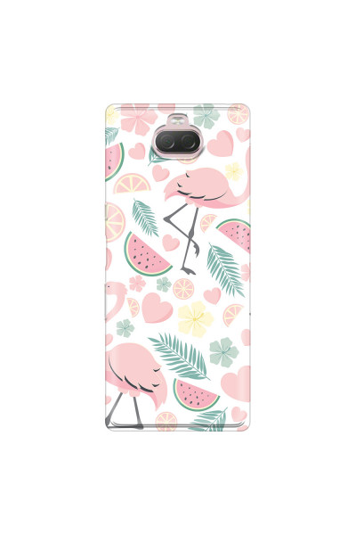 SONY - Sony 10 - Soft Clear Case - Tropical Flamingo III