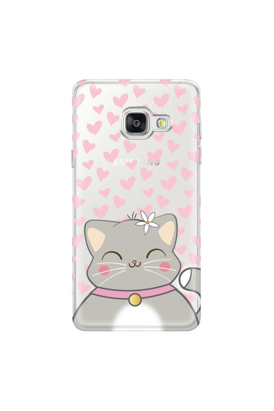 SAMSUNG - Galaxy A5 2017 - Soft Clear Case - Kitty