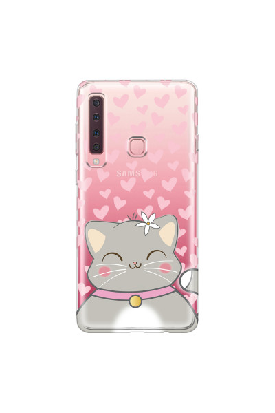SAMSUNG - Galaxy A9 2018 - Soft Clear Case - Kitty