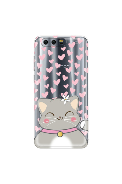 HONOR - Honor 9 - Soft Clear Case - Kitty