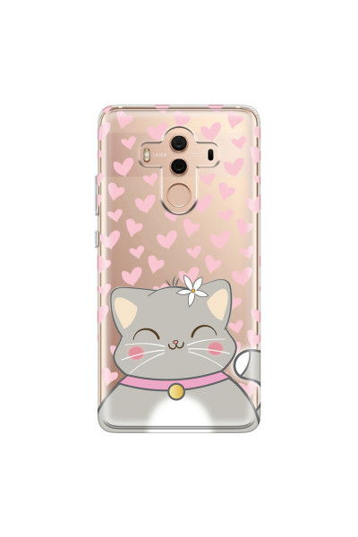 HUAWEI - Mate 10 Pro - Soft Clear Case - Kitty
