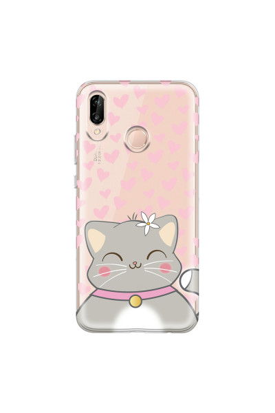 HUAWEI - P20 Lite - Soft Clear Case - Kitty