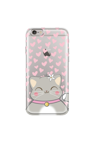 APPLE - iPhone 6S Plus - Soft Clear Case - Kitty