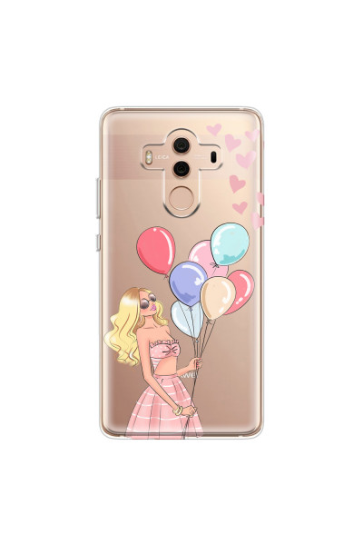HUAWEI - Mate 10 Pro - Soft Clear Case - Balloon Party