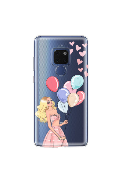 HUAWEI - Mate 20 - Soft Clear Case - Balloon Party