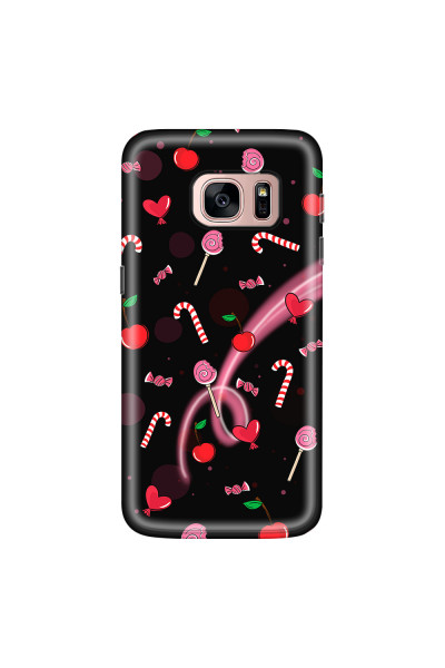 SAMSUNG - Galaxy S7 - Soft Clear Case - Candy Black