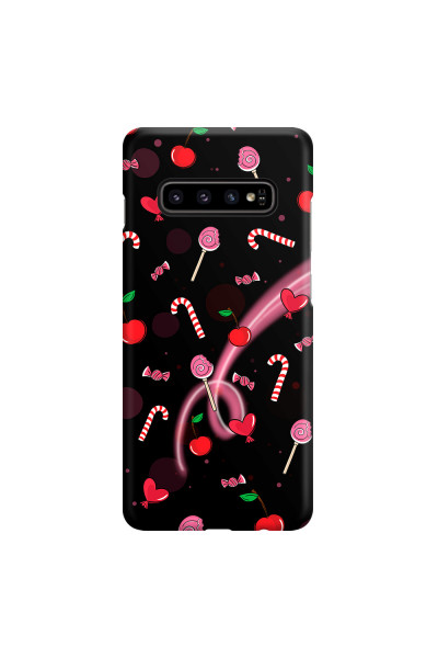 SAMSUNG - Galaxy S10 - 3D Snap Case - Candy Black