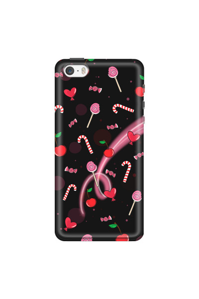 APPLE - iPhone 5S - Soft Clear Case - Candy Black