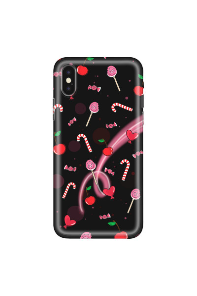 APPLE - iPhone XS Max - Soft Clear Case - Candy Black