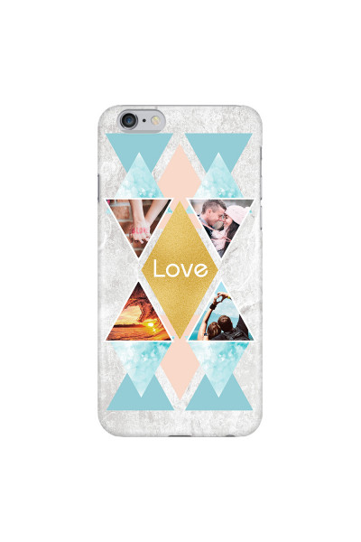 APPLE - iPhone 6S Plus - 3D Snap Case - Triangle Love Photo