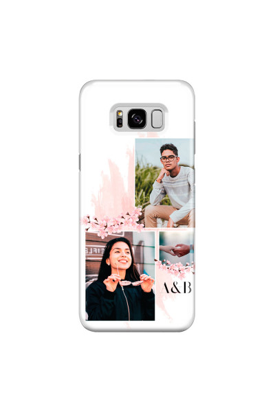 SAMSUNG - Galaxy S8 - 3D Snap Case - Sakura Love Photo