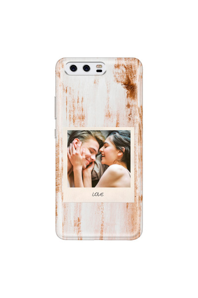 HUAWEI - P10 - Soft Clear Case - Wooden Polaroid