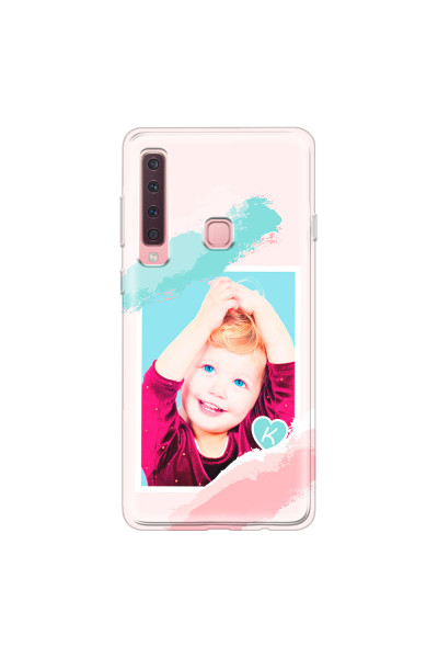 SAMSUNG - Galaxy A9 2018 - Soft Clear Case - Kids Initial Photo