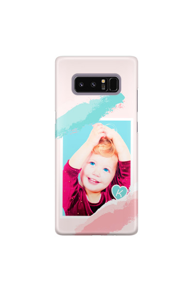 Shop by Style - Custom Photo Cases - SAMSUNG - Galaxy Note 8 - 3D Snap Case - Kids Initial Photo