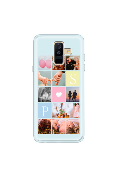 SAMSUNG - Galaxy A6 Plus - Soft Clear Case - Insta Love Photo Linked