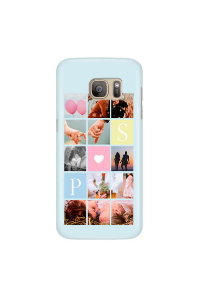 SAMSUNG - Galaxy S7 - 3D Snap Case - Insta Love Photo Linked