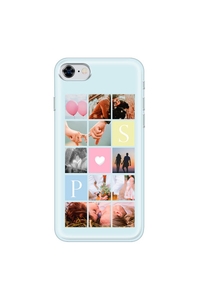 APPLE - iPhone 8 - Soft Clear Case - Insta Love Photo Linked
