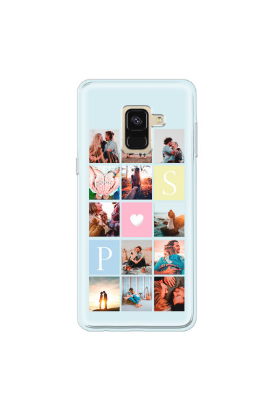 SAMSUNG - Galaxy A8 - Soft Clear Case - Insta Love Photo