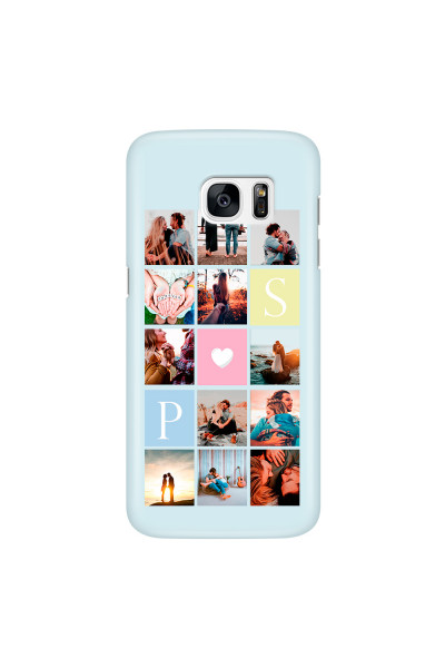 SAMSUNG - Galaxy S7 Edge - 3D Snap Case - Insta Love Photo