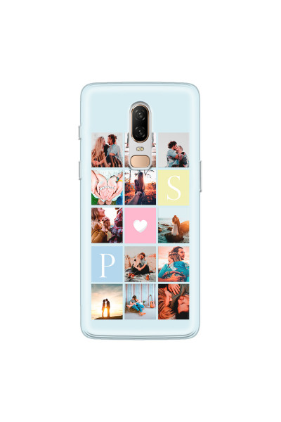 ONEPLUS - OnePlus 6 - Soft Clear Case - Insta Love Photo