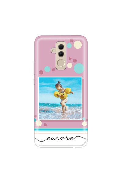 HUAWEI - Mate 20 Lite - Soft Clear Case - Cute Dots Photo Case