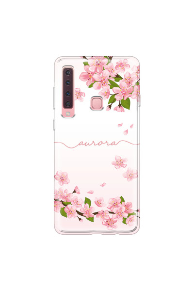 SAMSUNG - Galaxy A9 2018 - Soft Clear Case - Sakura Handwritten