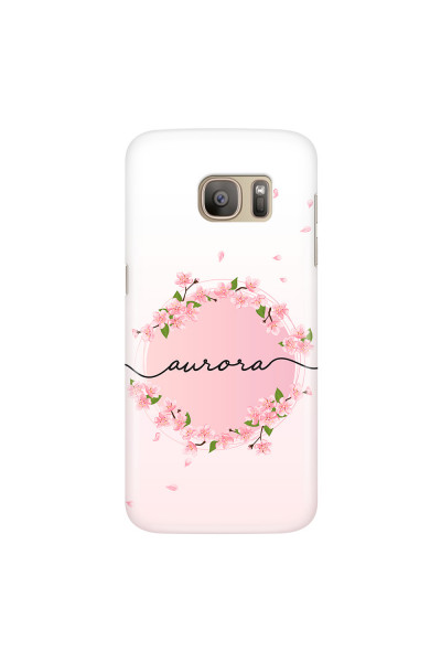 SAMSUNG - Galaxy S7 - 3D Snap Case - Sakura Handwritten Circle