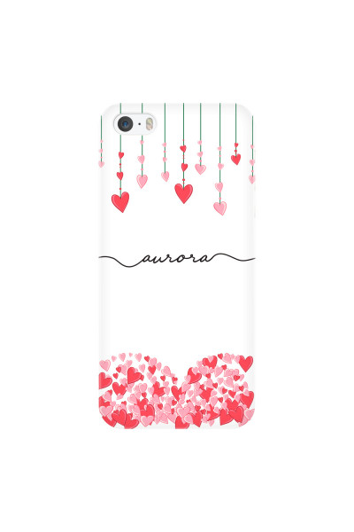 APPLE - iPhone 5S - 3D Snap Case - Love Hearts Strings