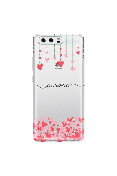 HUAWEI - P10 - Soft Clear Case - Love Hearts Strings