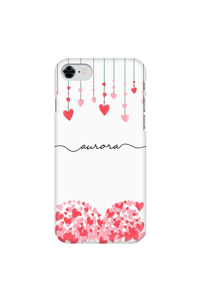 APPLE - iPhone 8 - 3D Snap Case - Love Hearts Strings