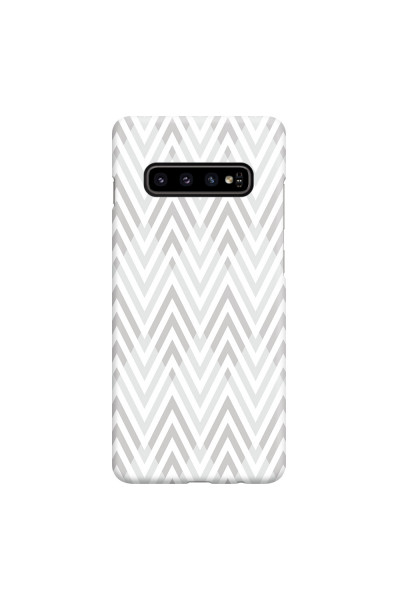 SAMSUNG - Galaxy S10 - 3D Snap Case - Zig Zag Patterns