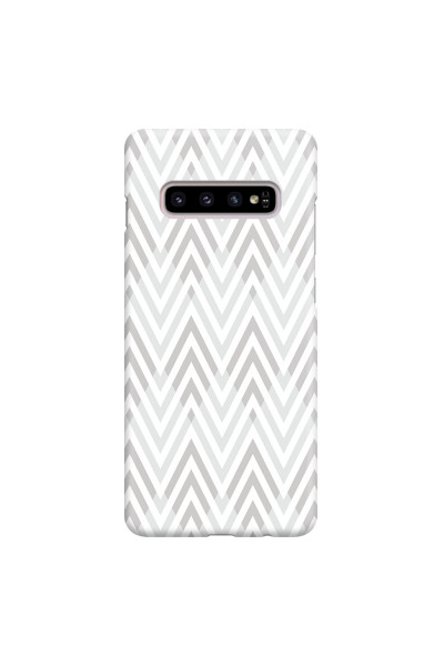 SAMSUNG - Galaxy S10 Plus - 3D Snap Case - Zig Zag Patterns
