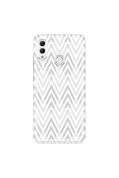HONOR - Honor 10 Lite - Soft Clear Case - Zig Zag Patterns