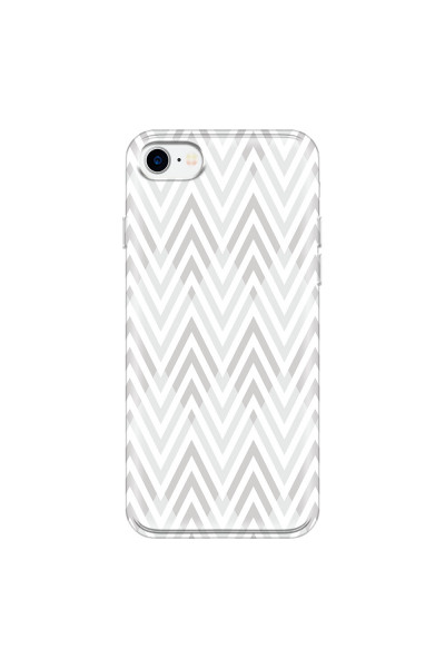 APPLE - iPhone 7 - Soft Clear Case - Zig Zag Patterns