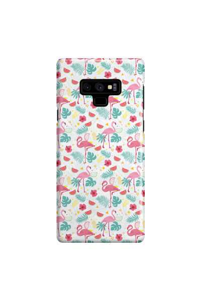 SAMSUNG - Galaxy Note 9 - 3D Snap Case - Tropical Flamingo II