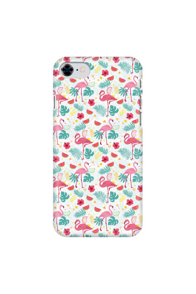 APPLE - iPhone 8 - 3D Snap Case - Tropical Flamingo II