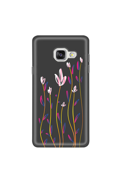 SAMSUNG - Galaxy A3 2017 - Soft Clear Case - Pink Tulips