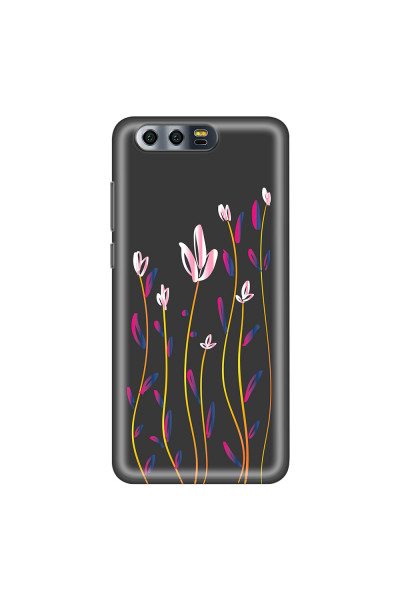 HONOR - Honor 9 - Soft Clear Case - Pink Tulips
